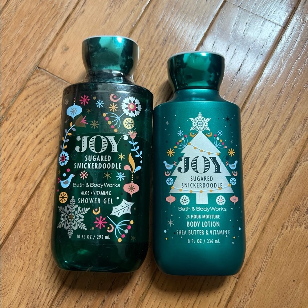 NEW! Sugared Snickerdoodle Lotion/Showergel, Bath and Body Works